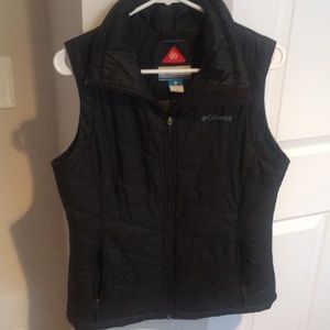Columbia Black Vest with Omni-Heat